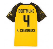 Borussia Dortmund Nico Schlotterbeck #4 Koszulka Podstawowa damskie 2025-26 Krótki Rękaw